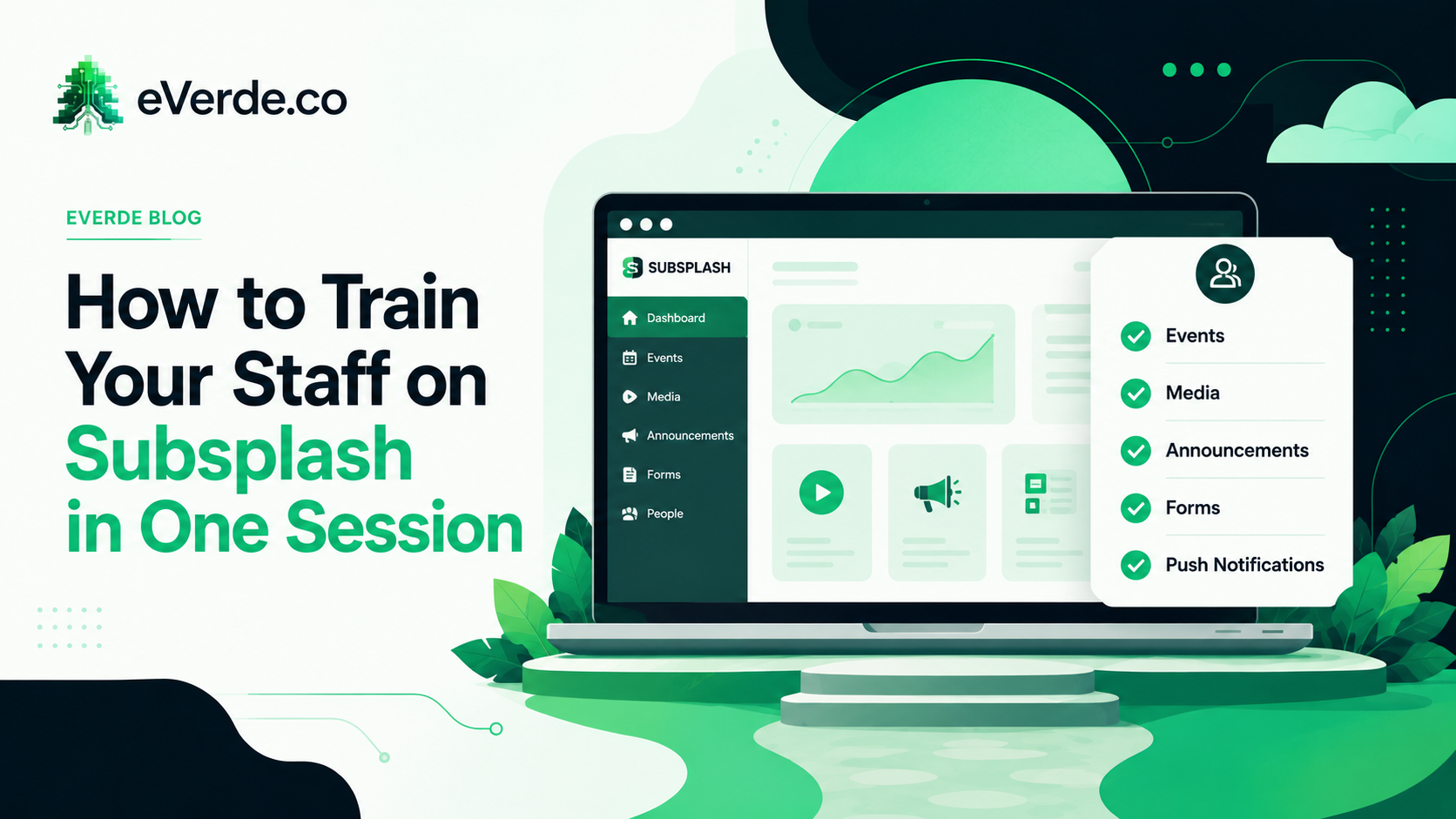 How to Train Your Staff on Subsplash in One Session, custom Subsplash blog by ReedVerde